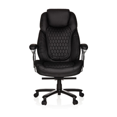 Крісло для шеф-кухаря XXL PULLMANN, штучна шкіра, чорне, hjh OFFICE