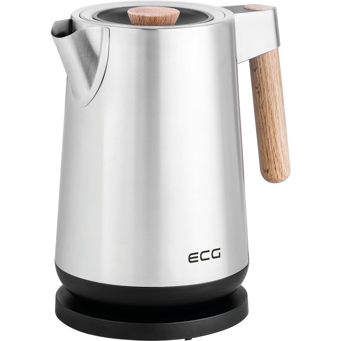 Тостер ECG RK 1767 Strix Timber, 2 слоти, 850 Вт, дерев'яний дизайн