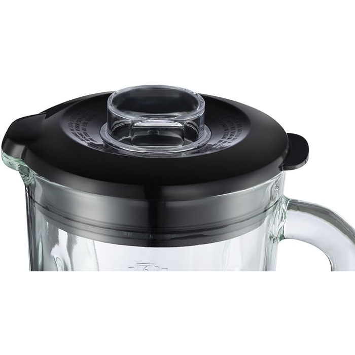 Стаціонарний блендер Russell Hobbs Smoothie Maker 27121-56, скляна чаша 1.5л, 850 Вт, 2 швидкості та імпульсний режим, Matte Charcoal