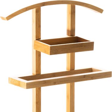 Підставка для одягу та парасольок Zeller, бамбук, 44.5x22x113 см, коричнева