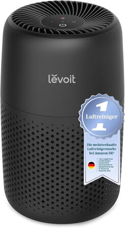 Повітряочисник LEVOIT Core Mini з ароматерапією, HEPA-фільтр, чорний
