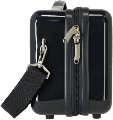 Косметичка Disney Mickey Mouse з ремінцем, синя, ABS, 29x21x15 см, 9,14 л — органайзер для подорожей, адаптивна сумка для макіяжу
