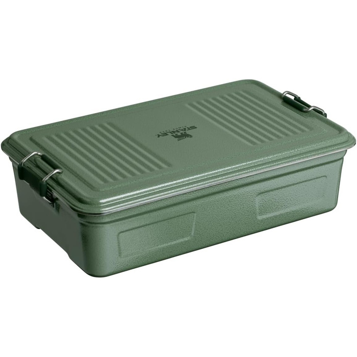 Органайзер Stanley Classic Legendary Useful Box на 3,8 кв (3,6 л), колір Hammertone Green