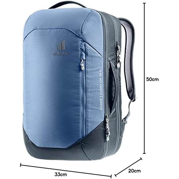 Жіночий дорожній рюкзак Deuter Aviant Carry On 28 SL, 28 л, Pacific-Ink