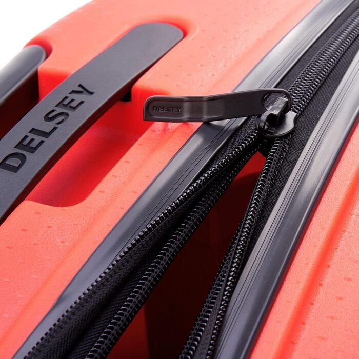 Валіза DELSEY PARIS Belmont Plus XL, жорстка, розсувна, 132 л, 82x52x37 см, червона