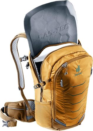 Рюкзак Deuter Flyt 20 для велосипедистів з захистом, кориця-мигдаль, 20 л