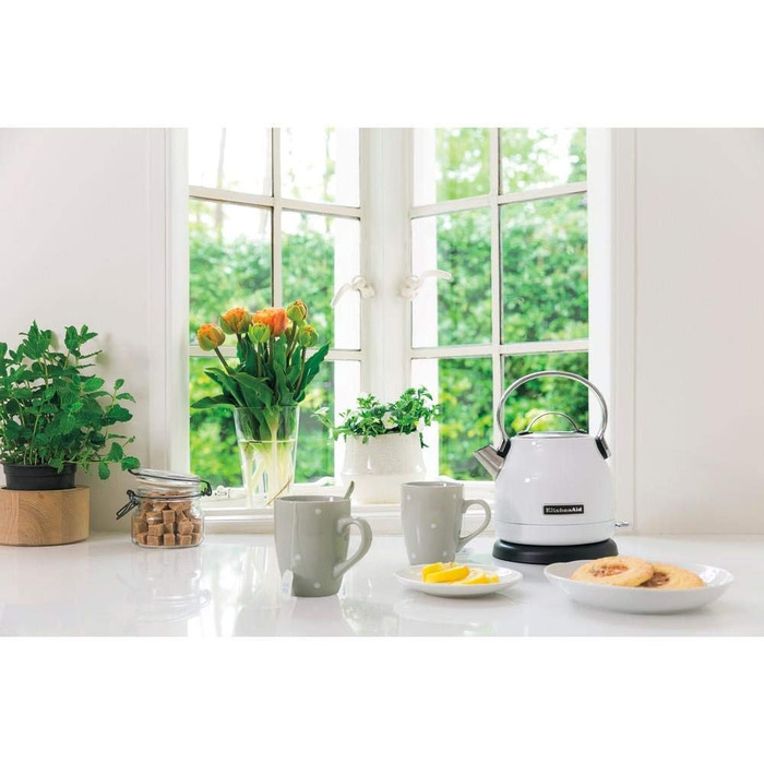 Електрочайник KitchenAid CLASSIC 1,25 л, білий, для кухні