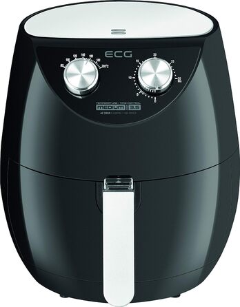Фритюрниця ECG AF 3500 з гарячим повітрям, чорна