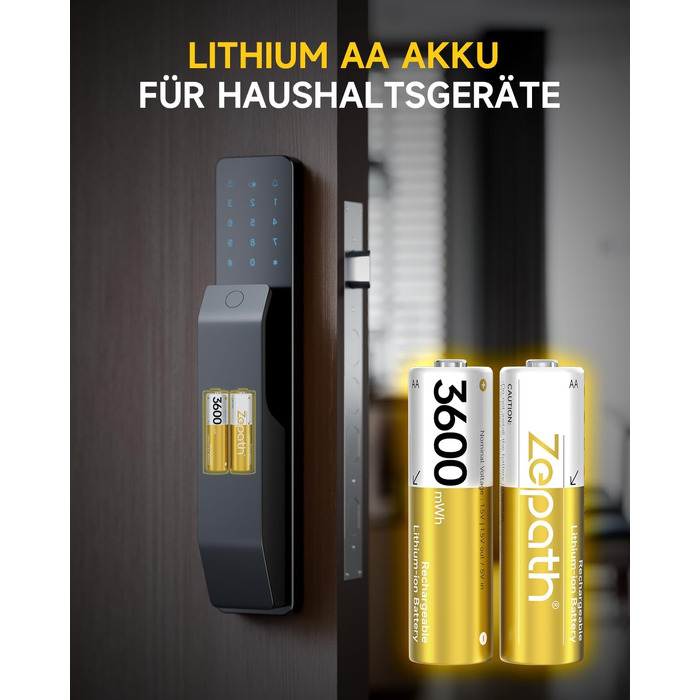 Гібридний зарядний пристрій для Li-ion та Ni-MH акумуляторів з 16 перезарядними AAA батареями 1100mAh 1.2V та кейсом для зберігання (4xAA/AAA)