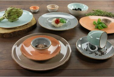 Набір посуду CreaTable Vintage Nature, капучино, 8 предметів, 200 мл