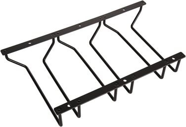 Тримач для келихів Dianoo ‎18x32,4x5 см 3 ряди чорний