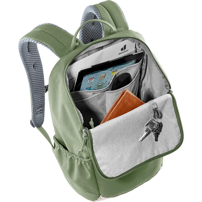 Рюкзак міський Deuter Step Out 16 л, хакі-пісочний, для щоденного використання
