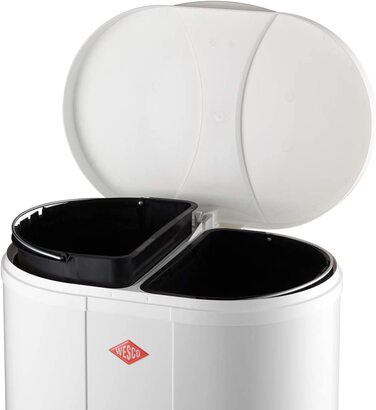 Сортувальник сміття Wesco Öko-Sammler 170, 2x15 л, кремовий