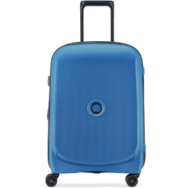 Валіза DELSEY PARIS Belmont Plus S цинкова синя, дорожня валіза на колесах
