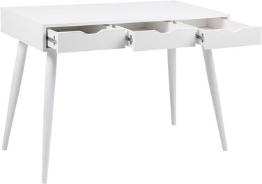 Письмовий стіл Ivar AC Design білий MDF 50x110x77 см