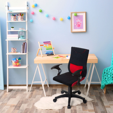 Дитячий офісний стільчик Kiddy Pro Al Червоний hjh OFFICE
