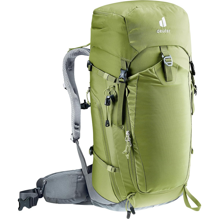 Рюкзак для походів Deuter Trail Pro 36 л 2024, зелено-сірий