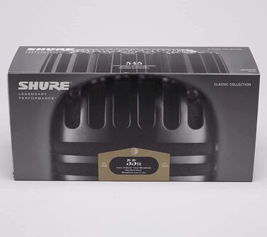 Мікрофон Shure 55SH II динамічний вокальний, ретро-стиль, кардіоїдний, для сцени та виступів