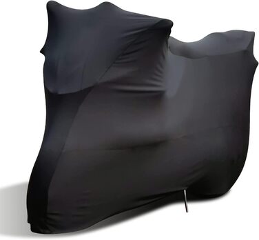 Еластичний чохол для мотоцикла TECTICO XL, дихаючий, для гаража, чорний, 230XL (90×36×49 дюймів)