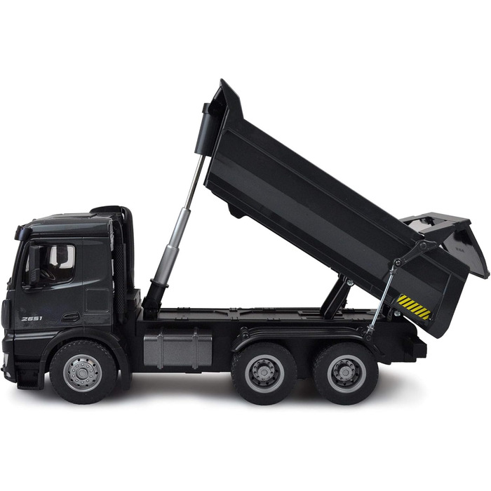 Модель самоскида Mercedes-Benz Kipper PRO Metall V2 2.4GHz сірий - RTR