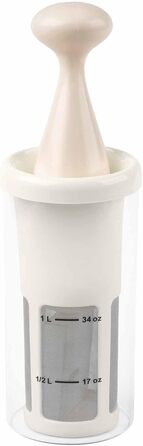 JATA MILKER JELV2350 – автоматична машина для рослинного молока, овес, соя, рис, мигдаль, 1 л за 1 хвилину, 5 рецептів