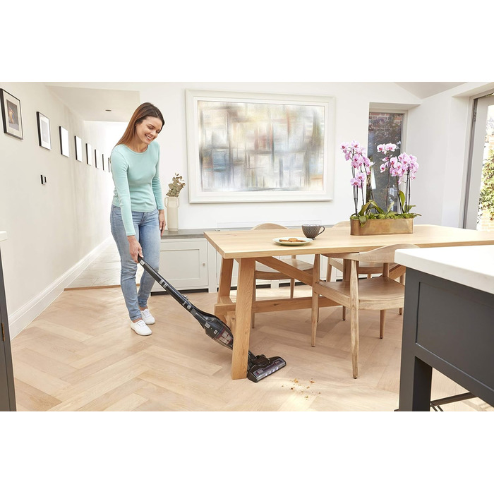 Автомобільний пилосос Black+Decker Dustbuster Flexi PD1200AV 12V, безмішковий, з гнучким шлангом, насадками та адаптером для прикурювача