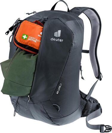 Рюкзак Deuter AC Lite 17 л для туризму, чорний
