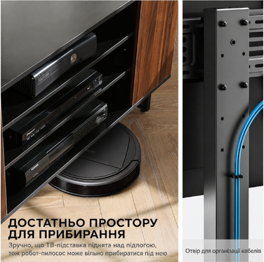 Підставка для телевізора FITUEYES з поличкою з дерева 32-70 дюймів, регульована по висоті, поворотна ±25°, до 40 кг, VESA 600x400 мм