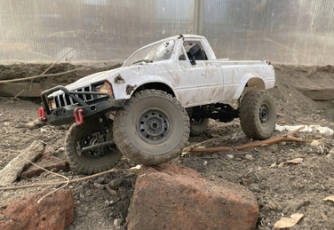 Радіокерована машина WPL C-24 4WD, всюдихід, білий, масштаб 1:16, дальність 65 м, швидкість 10 км/год