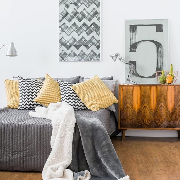 Настільна лампа Relaxdays Retro, металева, регульована, E27, для офісу, срібляста, 54x15x25 см