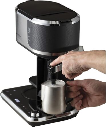 Електричний чайник Russell Hobbs Attentiv 26200-70 зі скляним корпусом, регулятором температури (40-100°C) та ситом для чаю, 1.7л, 2400Вт, нержавіюча сталь