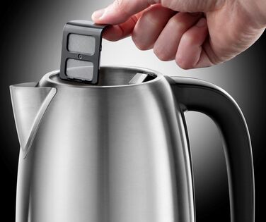 Тостер Russell Hobbs Adventure нержавіюча сталь на 2 тости, з підставкою для булочок, 6 режимів, розморожування, підігрів, Lift & Look, 850 Вт 24080-56 + Чайник електричний 1,7 л