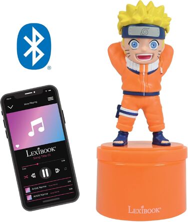 Дитячий Bluetooth-нічник Lexibook Stitch & Angel, рожевий, з динаміком та підсвіткою, NS02D1