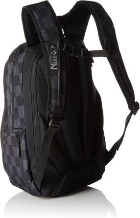 Рюкзак Nitro Chase 35L чорний з органайзером та відділенням для ноутбука 17'' – міський шкільний рюкзак для підлітків і дорослих