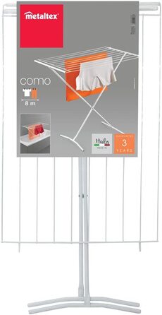 Сушарка для білизни Metaltex Como, 8 м, металева