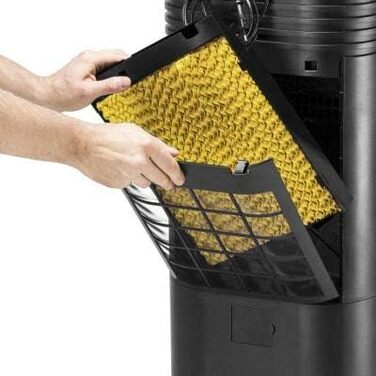 Trotec PAE 50 Aircooler 4-в-1: Мобільний кондиціонер, вентилятор, очищувач повітря, зволожувач - 20л, 4 режими, таймер, іонізатор