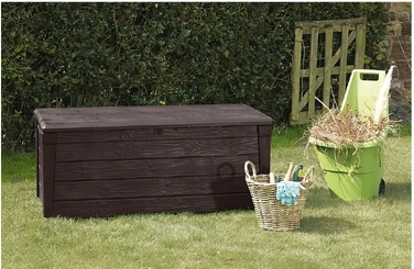 Садова скриня Keter BRIGHTWOOD STORAGE BOX 455 л, коричнева
