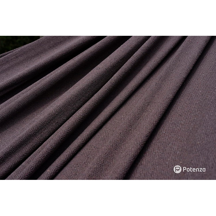 Двомісний гамак Potenza Medelin Boho з каркасом, 100% бавовна, 230x160 см, до 200 кг, для вулиці, подвійний, стійкий до погодних умов