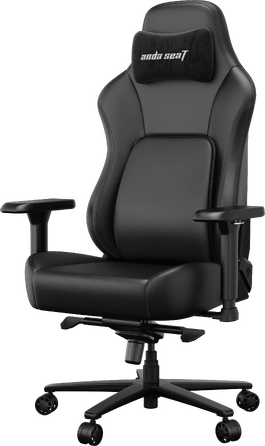 Крісло геймерське ігрове Anda Seat Phantom 4 Pro L до 100 кг Black (AD18YSDC-72-B-PV-B02)