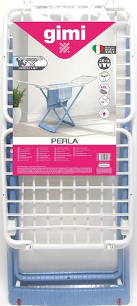 Сушарка для білизни GIMI Perla на колесах, 20 м, 100% смола, 190x54.5x90 см