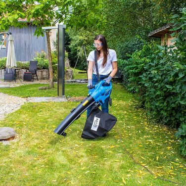 Güde GLS 3000 Vario: потужний листозбірник та подрібнювач листя (230 В, 3000 Вт, регулювання швидкості)