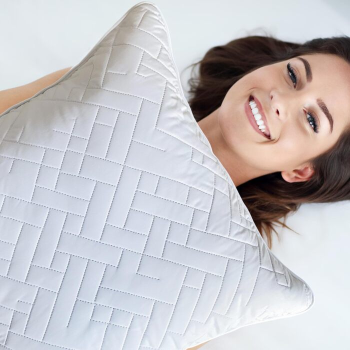 Ортопедична подушка для шиї з Memory Foam 40x60 см. Подушка від болю в шиї, віскоеластична, 60х40/60х60 см. GARANTIE