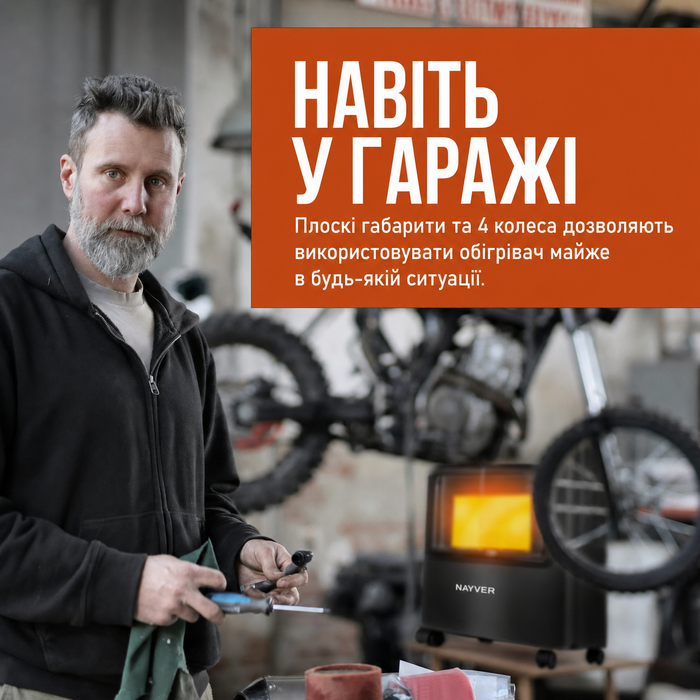 Газовий обігрівач 4200 Вт з інфрачервоним керамічним нагрівачем, газовий піч/обігрівач, включаючи регулятор тиску газу та шланг (на бутан/пропан, до 15 кг) (Газовий балон не входить у комплект)