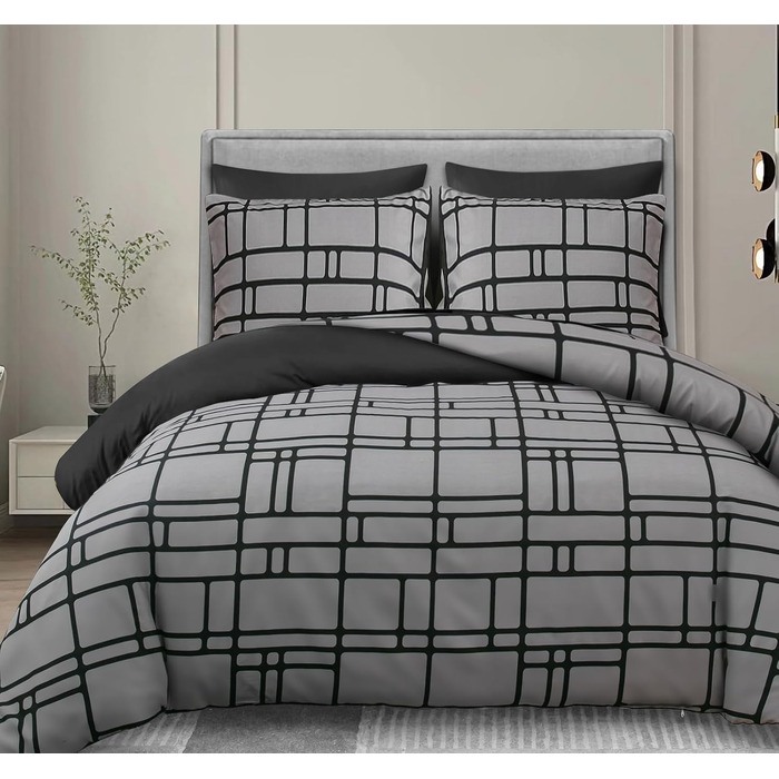 Комплект постільної білизни Pamposh 4 предмети, мікрофібра, 135x200 см (2 підковдри та 2 наволочки 80x80 см), OEKO-TEX, ультрам'яка