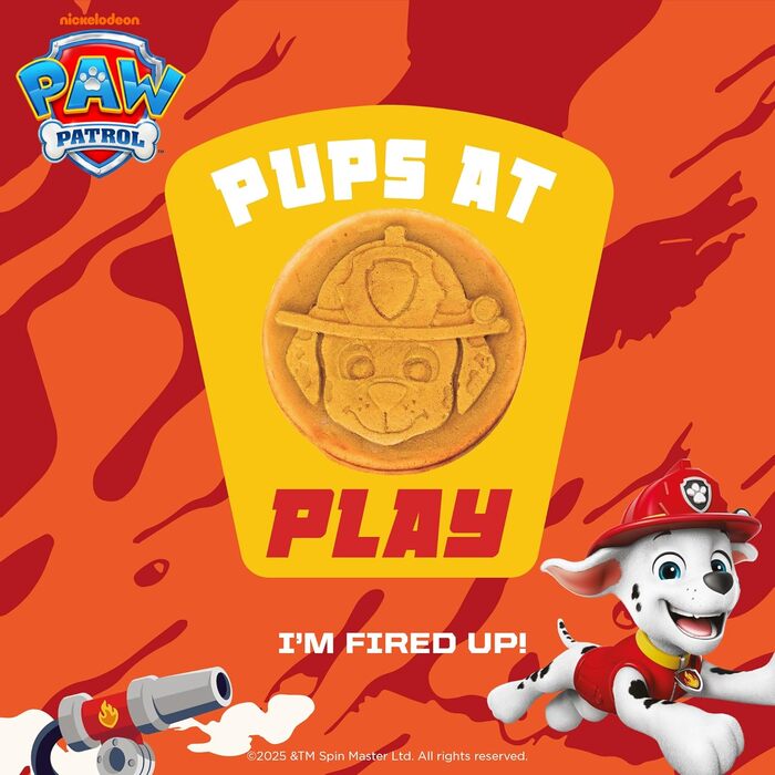 Дитяча міні-вафельниця Paw Patrol 'Скай' (Skye), червона, діаметр вафель 10 см, офіційний ліцензійний продукт