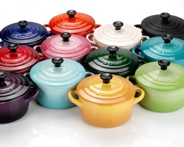 Le Creuset Міні-кокот із кам'яної кераміки, 200 мл, 10x5 см, бірюзовий