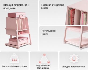 Стіл для програвача FITUEYES Design з дерева та металу, Hi-Fi стійка для програвача, 120 платів, компактна система, полиця для програвача, для вітальні/музичної кімнати