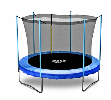Батут із захисною сіткою Dollo Sport 252 см FT 8 (244-252 см)