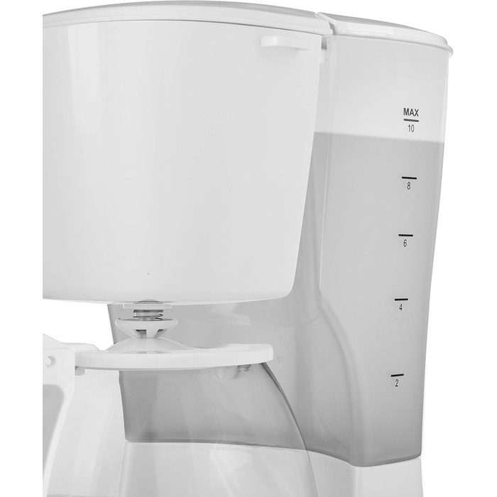 Кавоварка Tristar CM-1252, 1,25 л, 10-12 чашок, для дому і кемпінгу, біла