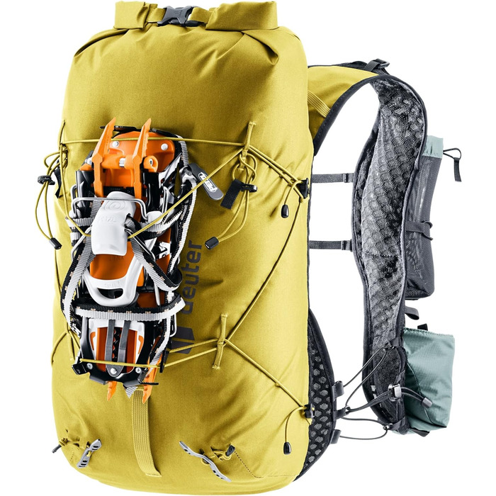 Водонепроникний альпіністський рюкзак Deuter Vertrail 16 л, жовто-бірюзовий